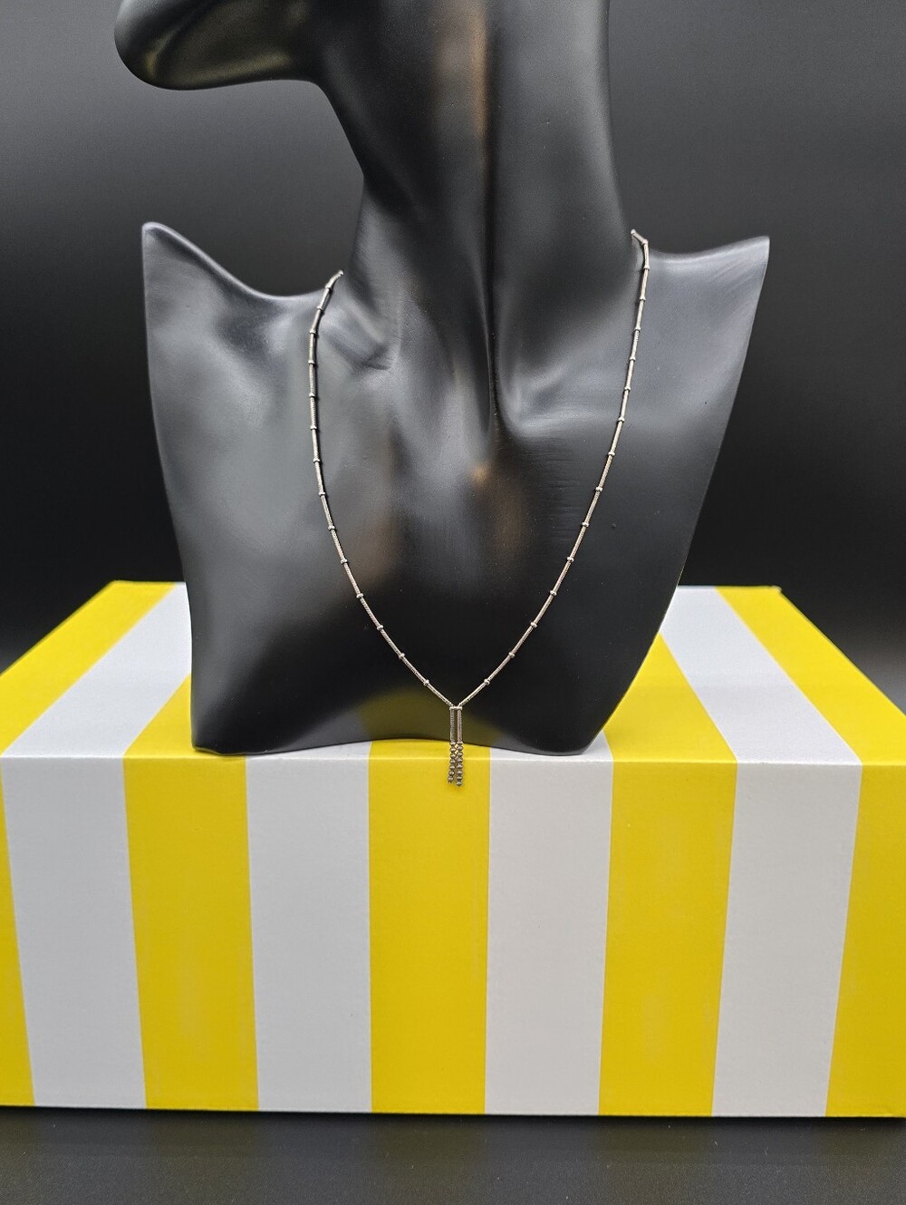 Elegant Sterling Silver Necklace #0019